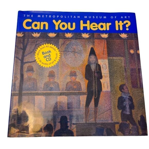 Metropolitan Museum of Art "Can You Hear It" Book & CD Guided Listening for Kids - Picture 1 of 7
